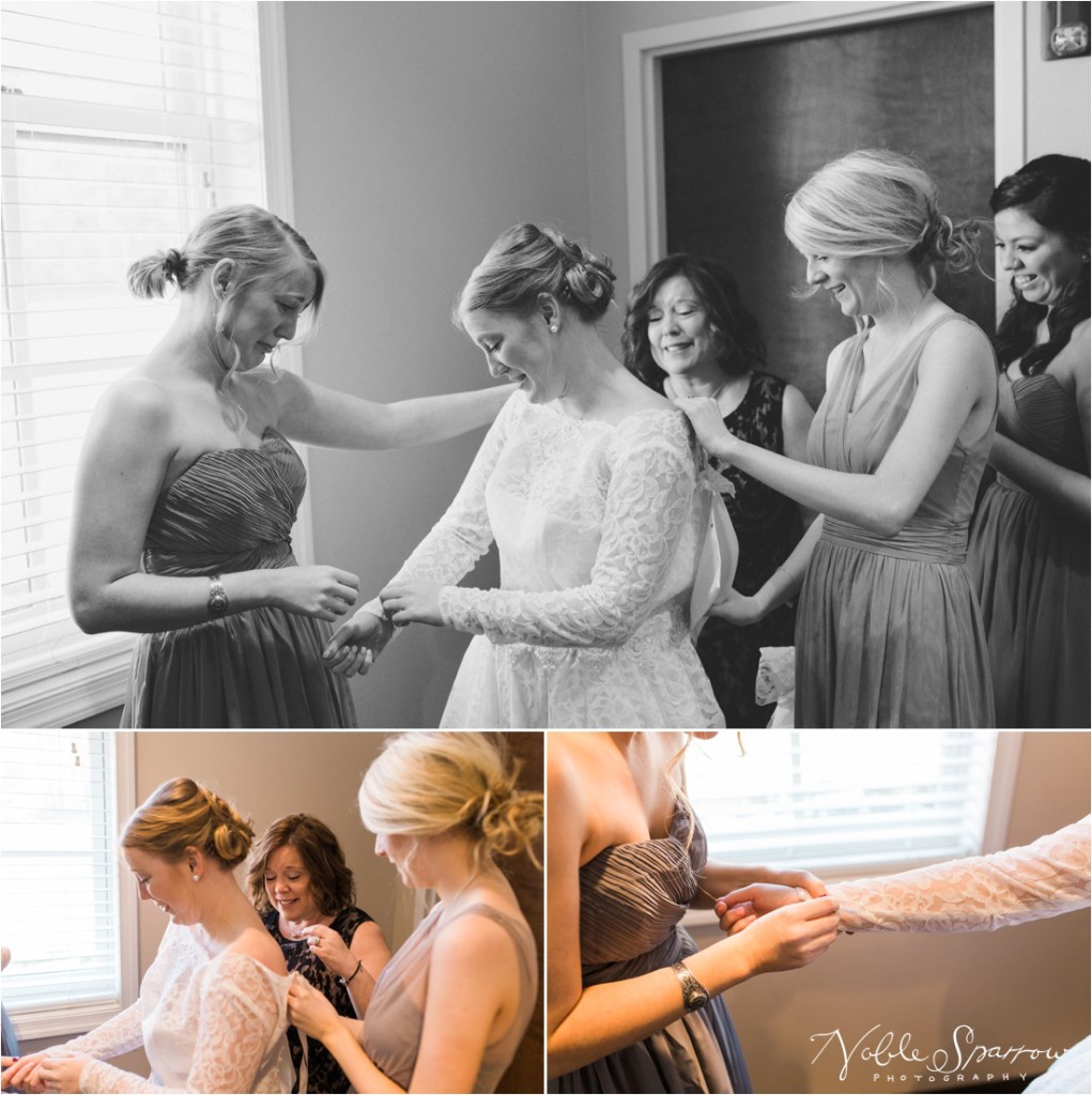 Roswell, Georgia Winter Wedding by Noble Sparrow Photography