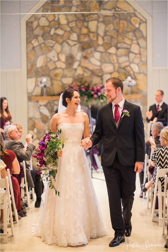 Beautiful fall, rainy day wedding, at the Shamrock Community Building in Jonesboro, Georgia