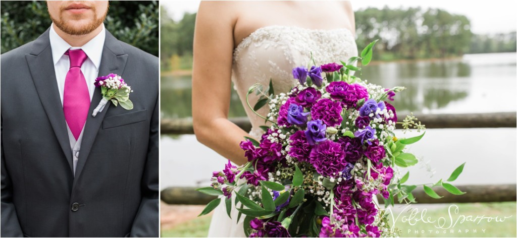 Beautiful fall, rainy day wedding, at the Shamrock Community Building in Jonesboro, Georgia