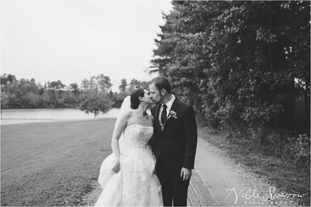 Beautiful fall, rainy day wedding, at the Shamrock Community Building in Jonesboro, Georgia