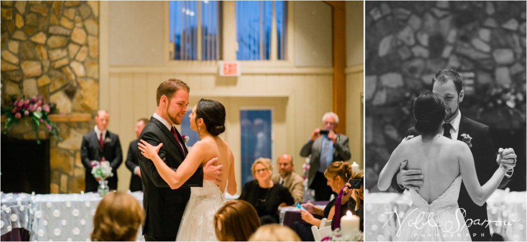 Beautiful fall, rainy day wedding, at the Shamrock Community Building in Jonesboro, Georgia