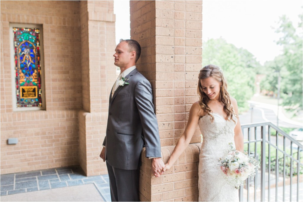 Holy Spirit Catholic Church Weeding, Atlanta Wedding Photographer, Blush inspired classy wedding