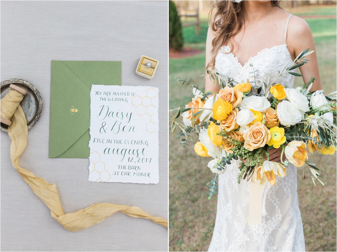 The Perfect Palette, Yellow and Green Wedding Inspiration, Gold Wedding Accents, Rustic Elegance Wedding Inspiration, Atlanta Wedding Photographer
